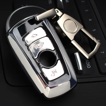 

Car key case for bmw f10 f20 f30 e60 e90 e46 g30 f31 e91 x3 e83 f34 f25 320i f11 f25 x4 g02 g01 g02 g01 f36 cover holder shell