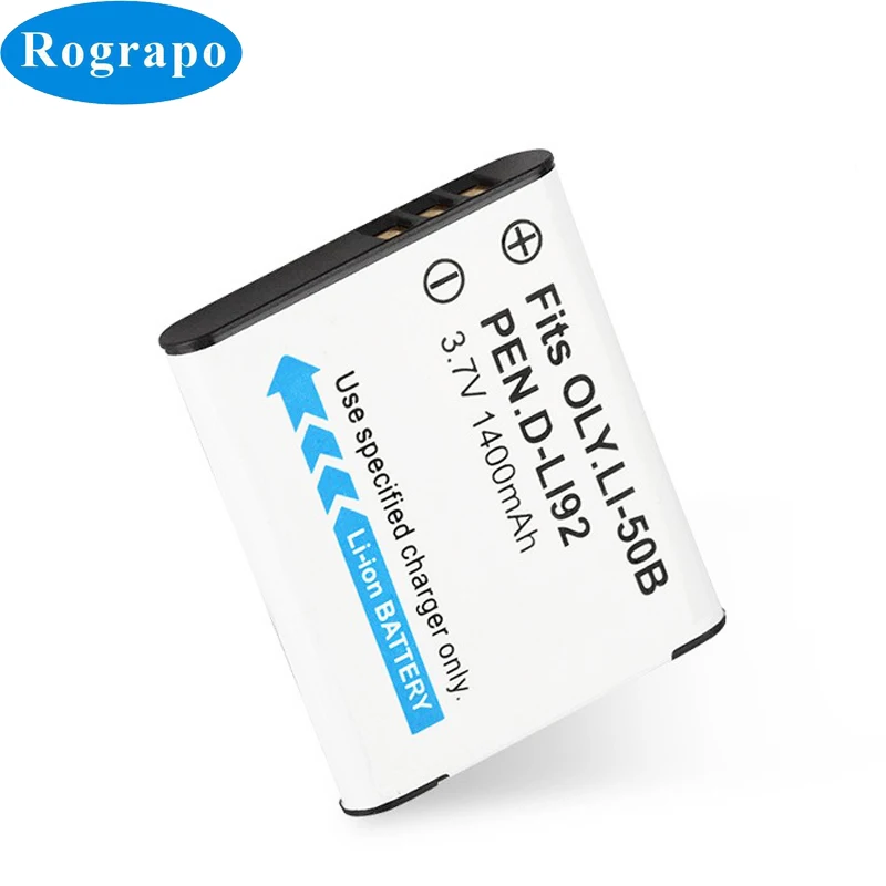 Li-50B Li 50B D-Li92 Dli92 Db-100 Db100 Batterie Per Foto/Videocamera Per Olympus U6010 U6020 Pentax Xz-1 Sp-800Uz Rz10 Ricoh Casio Accumulatore