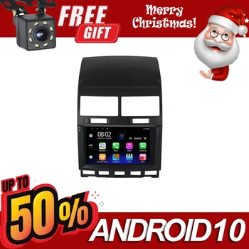

2 Din Car Radio Navigation GPS Bt Player 9 Inch Screen ForVW Touareg Multivan T5 2004-2011 Android 10 Stereo Head Unit WIFI