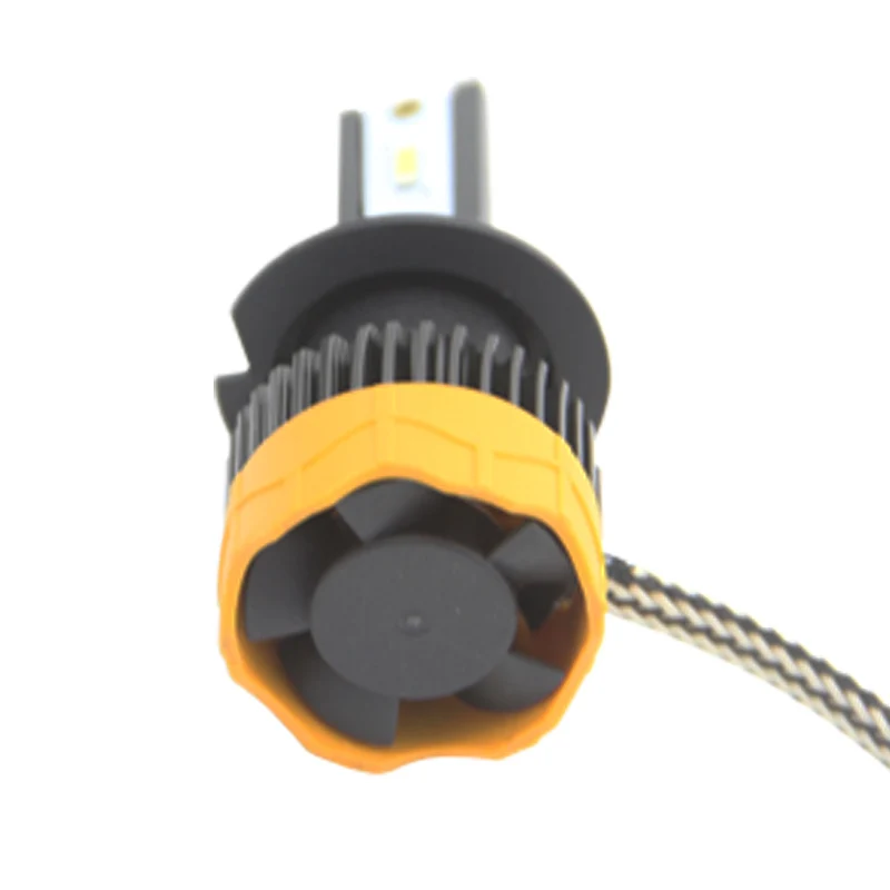 SHUOKE Mi9 светодиодный фар 1860 чип 12 в 24 Вт 2.3A 1800LM 6000K H1 H3 H7 H27 880 9005 9006 H10 H11 5202 H4 H13 9007 9004 Привет короче спереди и длиннее сзади