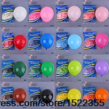 

10/pcs Haolin 10 inch balloon 2.2 g imitation Mei Yaguang Yulin balloon wedding arrangement decorative balloon