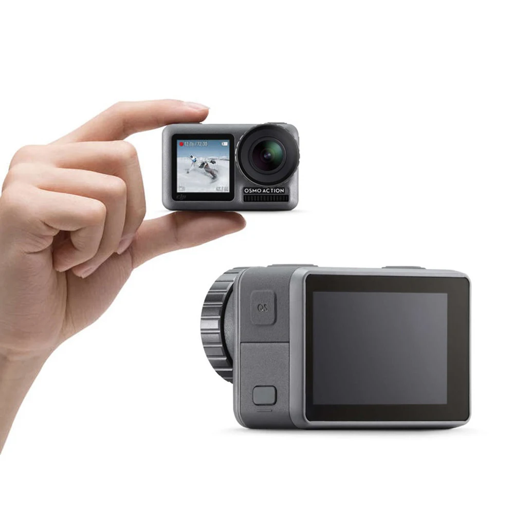 DJI Osmo экшн Водонепроницаемый спортивные Камера комбо для DJI Original двойные экраны с разрешением 4K HDR Videostabilized 8xSlow движения UHD изображение