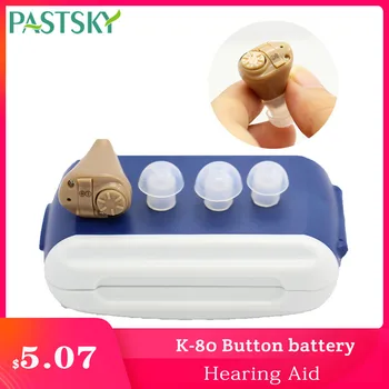 

Invisible Hearing Aid Portable Personal Small stereo Sound Amplifier Ear Tone Volume the elderly Hear Improve Speech Resolving