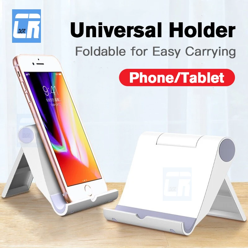 

Universal Phone Holder Foldable Cellphone Support Stand for iPhone 11 Tablet Samsung Huawei OPPO Mobile Smartphone Holder Stand