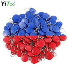 YiToo – porte clés RFID 100 KHz EM4100, 125 pièces, contrôle d'accès, identification de proximité, 5 couleurs, vente en gros
