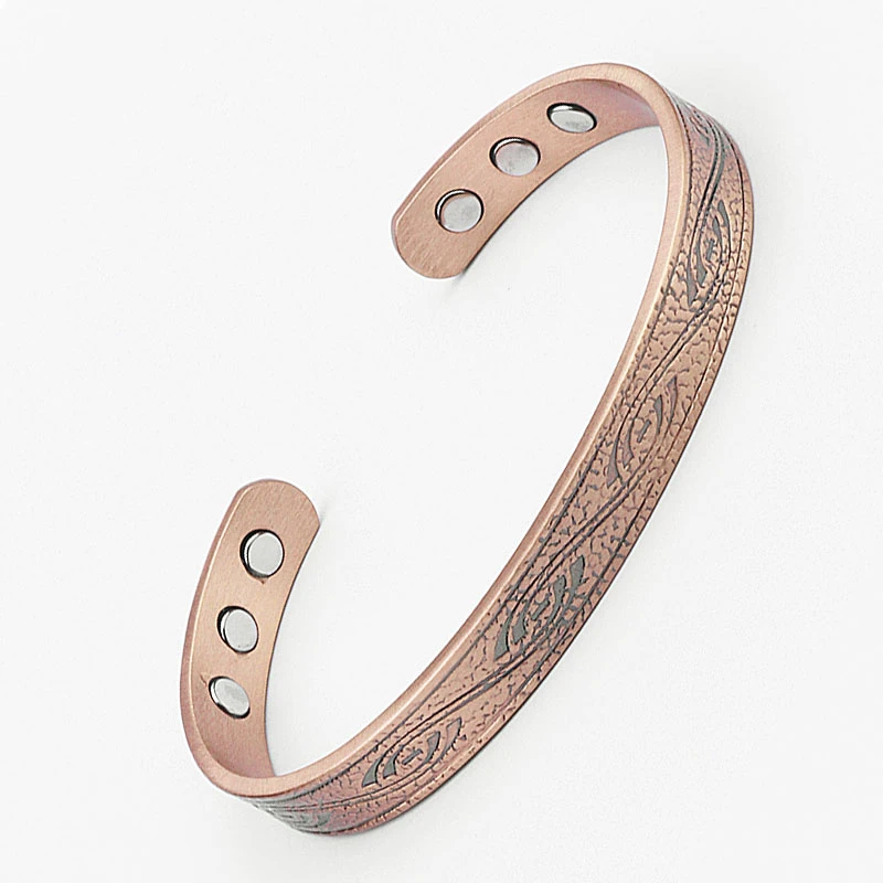 Jewelry Health Care Anti Arthritis Rheumatism Pain Relief Bio Magnetic  Spiral Bracelet Copper Bracelets Bangles for Women|Bangles| - AliExpress