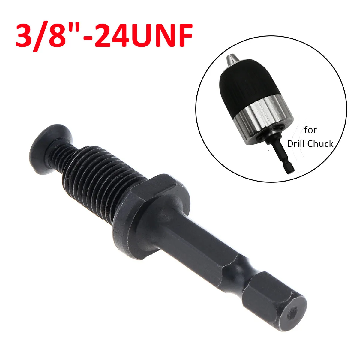 3-8-24unf-drill-chuck-hex-male-shank-adapter-thread-with-screw-for