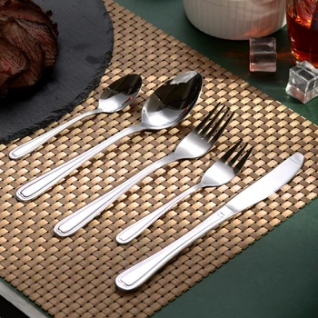 

Velaze 60-Piece Stainless Steel Mirror Polish Silverware Flatware Cutlery Set Dinner Spoon,Fork,Knife,Dessert Fork,Tea Spoon Set