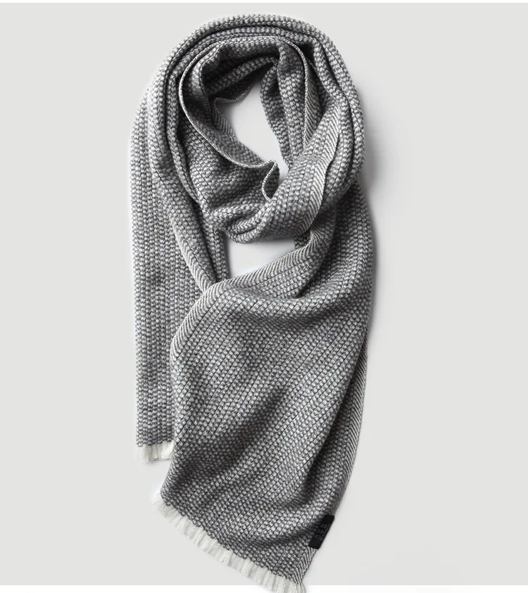 CAVME кашемировый шарф для Для мужчин унисекс шарфы, длинный шарф кашемировый шарф мягкая подарок для Homme 32*200 см 135 г