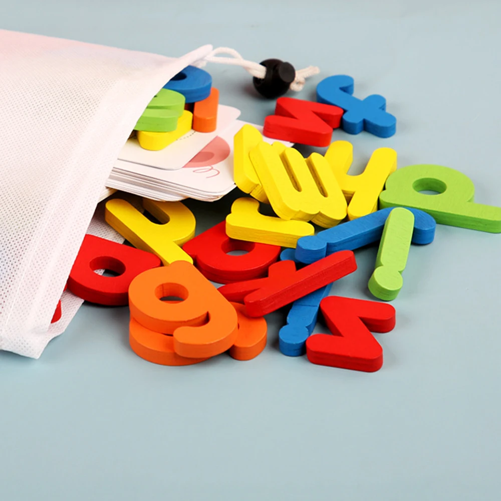 Детская головоломка АЛФАВИТ ABC заклинание игра деревянные бумажные игрушки для