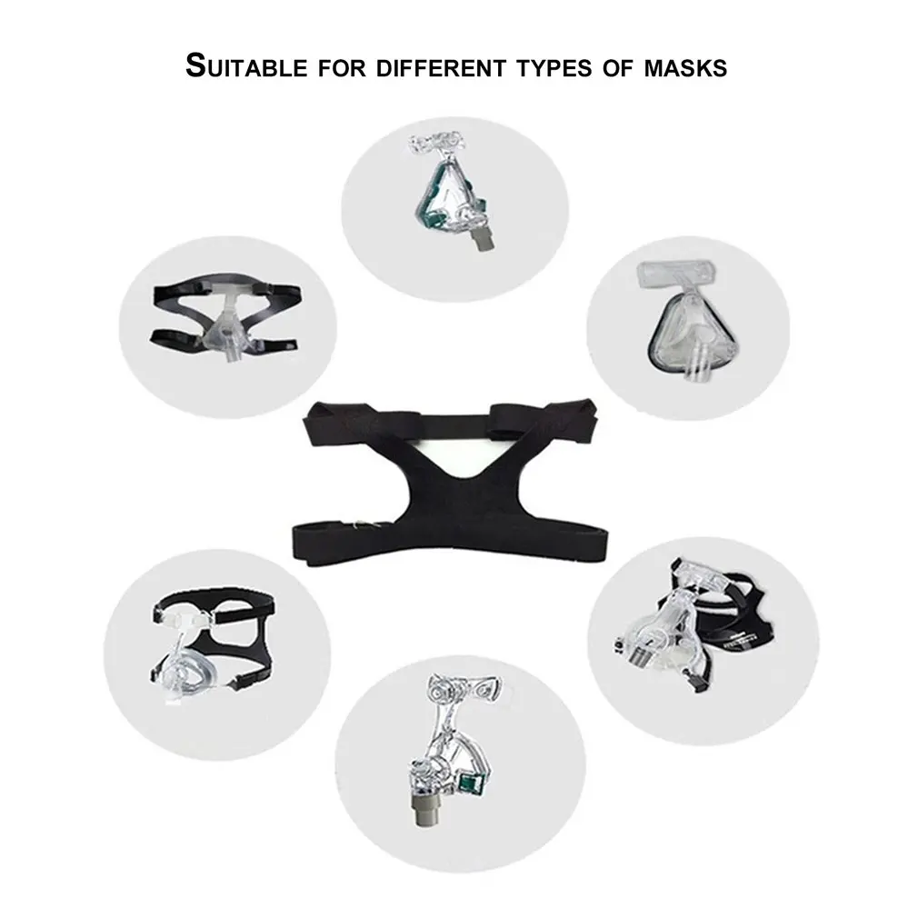 Universal Design Headgear Comfort Gel Full Mask Safe Environmental Replacement CPAP Head band Without Mask For PHILPS