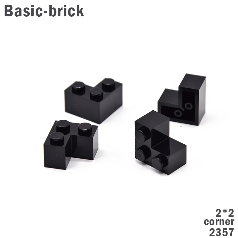 

20Pcs/lot MOC Basic Bricks 2*2 Corner 2357 Building Blocks Technic Creator Parts DIY Educational gifts Toys