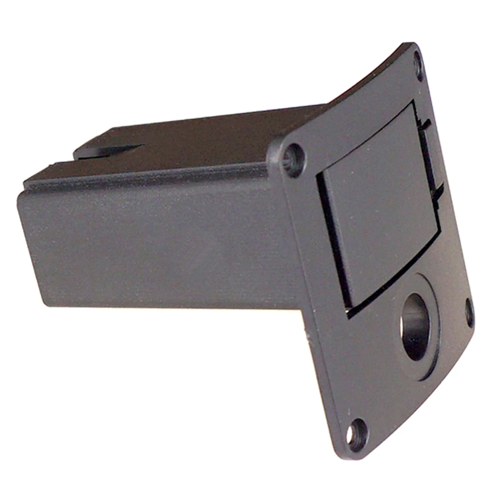 1pc 9V Battery Cover Case Holder Box for Guitar Bass Accessory Black Plastic