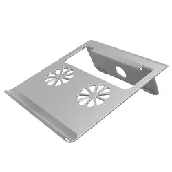Складная подставка для ноутбука, портативная вентиляция из алюминиевого сплава для ноутбука, эргономичный угол 12 градусов для MacBook