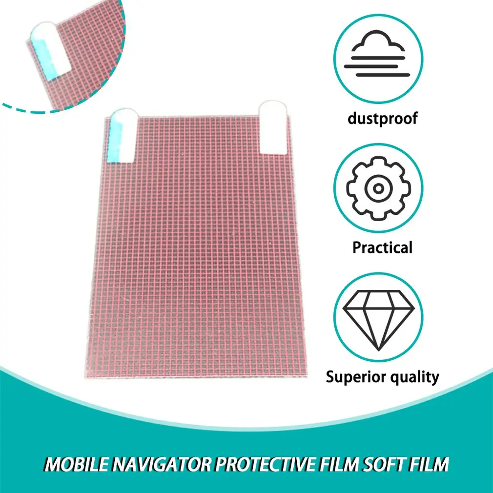 5/6/7/8/9/10'' Inch Universal HD Clear/Anti-Glare Matte LCD Screen Protector Protective Grid films for Phone Tablet GPS MID |