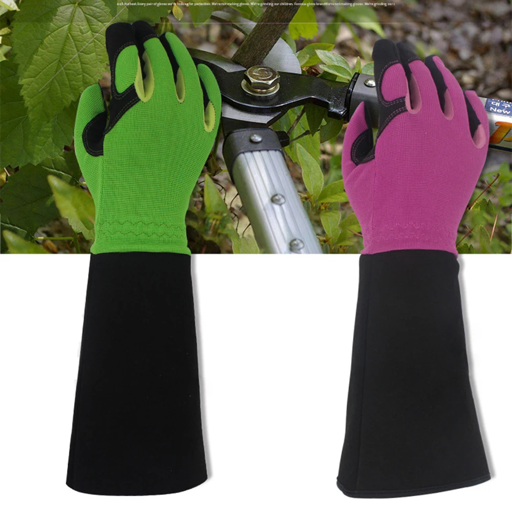 1 Pair Women Men Professional Gardening Gloves Thorn Proof Flower