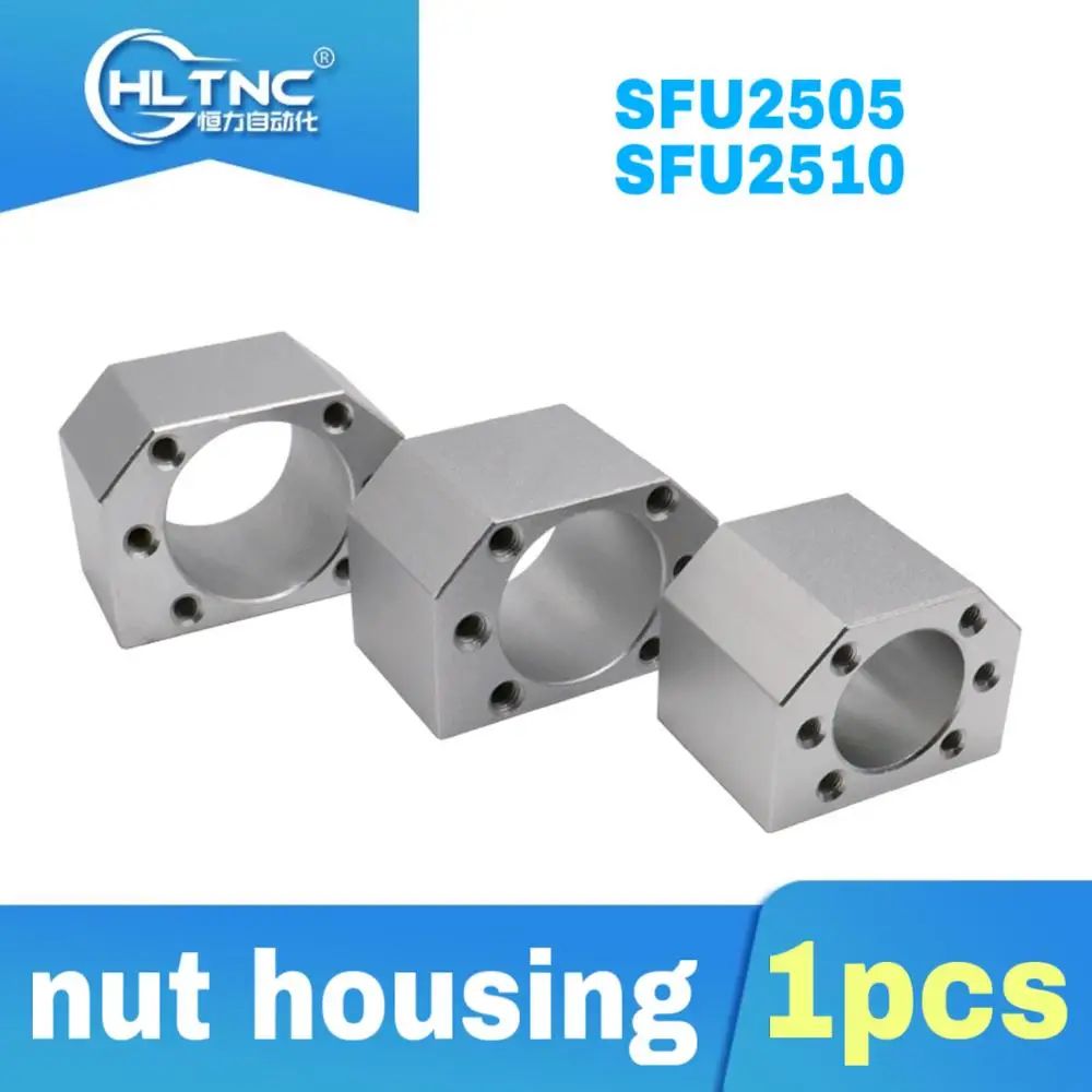 SFU2505 SFU2510 алюминиевая шариковая гайка для 2505 25 мм Корпус держателя кронштейна CNC