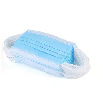 

Hot Sale Masks Disposable Masks Blue Four Layers High Efficiency Filtration Light And Breathable 3D Fitting Design Masks