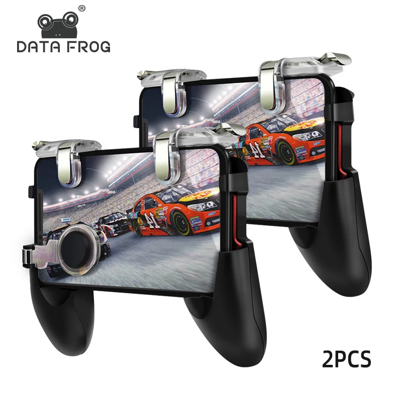 Игровой контроллер DATA FROG для Pubg мобильный триггер стрельбы кнопка огня джойстик