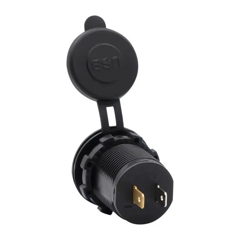 DC 12 В 24 В 4.2A автомобильное зарядное устройство с двумя usb-портами для мотоцикла и лодки для мобильного телефона, планшета, ПК, и Прямая поставка, автомобильные аксессуары