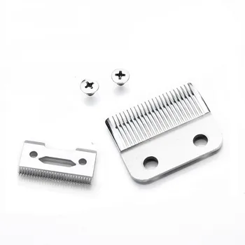 

1set/2pcs 2 Hole Clipper Blade Cutter Metal Bottom Cutter for Wahl Electric Shear Hair Clipper Trimmers Clipper Accessories