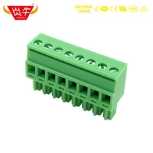 

10Pcs 3.81mm 15EDGKA EC381R KF2EDGKA 3.81 2P ~12P PCB PLUG-IN TEMINAL BLOCKS MCVR 1,5/ 2-ST-3,81 PHOENIX CONTACT DEGSON YANNIU
