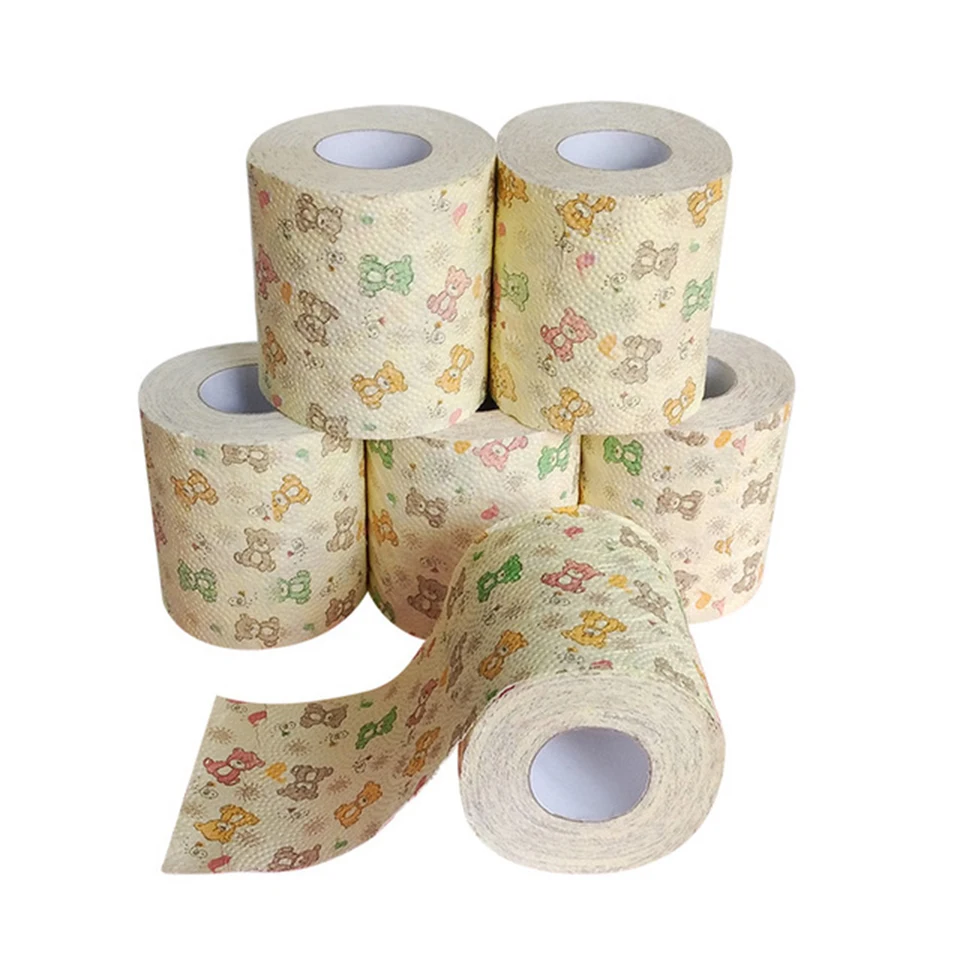 24m 3 Layers Lovely Bear Theme Paper Toilet Tissues Roll Paper Novelty Toilet Tissue Party Gift Party Favors Aliexpress
