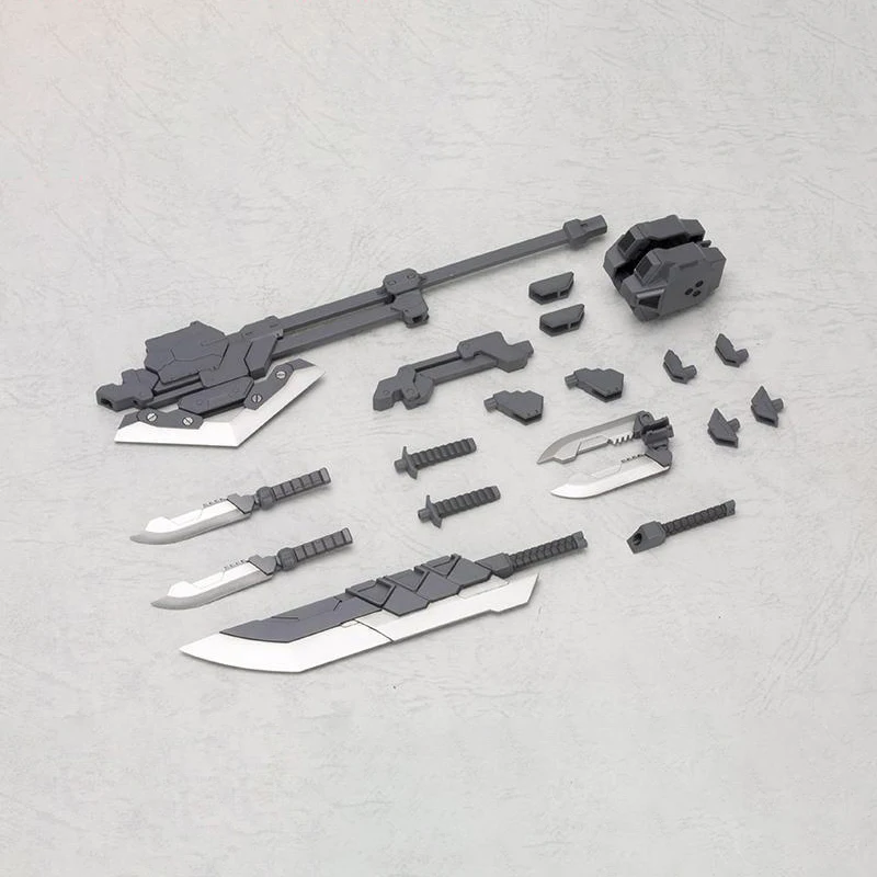 Montado msg mh03 MH-03R acessórios conjunto espada combinação grande espada arma saco