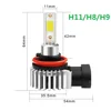 2pcs 60W 12000LM Car LED Headlight Bulbs H11 9006 HB4 9005 HB3 H4 H7 H8 H9 H1 Mini Headlight Kit for High/Beam Bulb Fog Light ► Photo 2/6