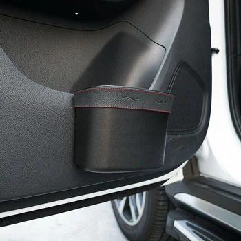 

Car Door Trash Rubbish Can Garbage Dust Seat Back Dustbin Case Bag Storage Box