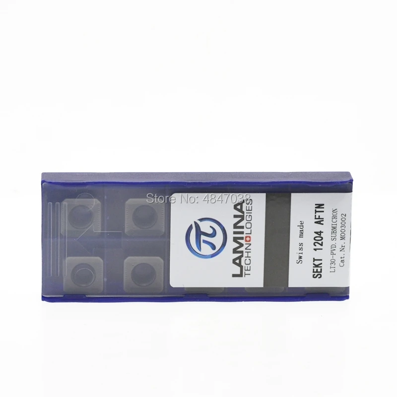 SEKT 1204 AFTN LAMINA CNC лезвие карбида Вставка 10 шт./партия