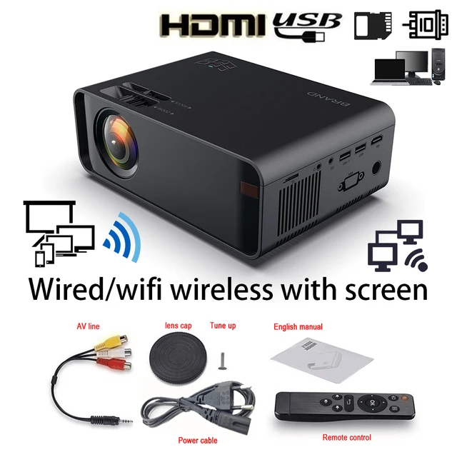 Led Projector 4k Wifi 