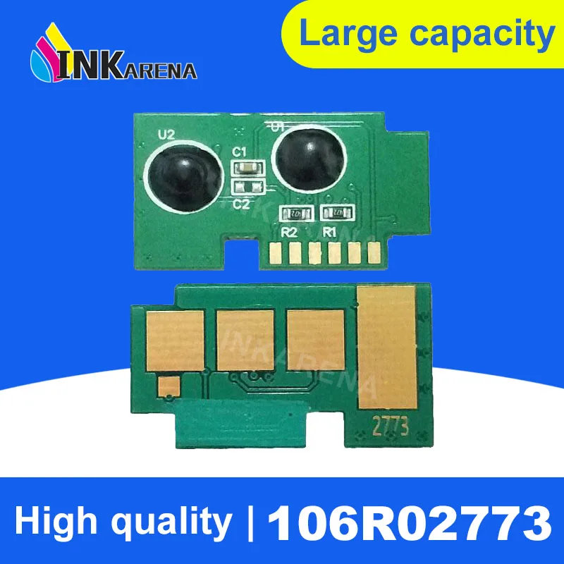 INKARENA 1500 Black 106R02773 Toner Cartridge Chip For Xerox Phaser 3020 WorkCentre 3025 Laser Printer Reset Chips | Компьютеры и офис