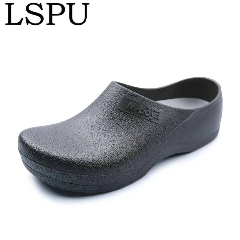 Zapatos de seguridad antideslizantes para Chef de cocina, calzado de