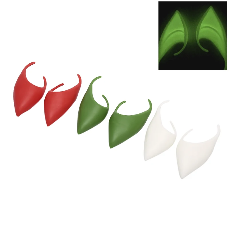 1 Pair Fairy Cosplay Accessories Latex False Ears Props Elf Ears Halloween Costume