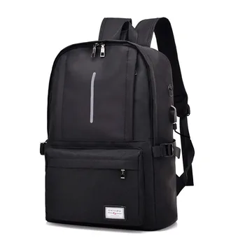 

15.6 inch business Backpack Laptop Rucksack Travel Backpack Large Capacity Business Bags USB Charge College Male School backpack