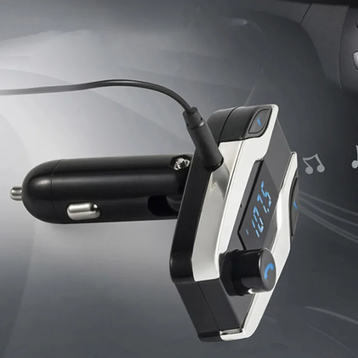 Беспроводной MP3 плеер FM передатчик Handsfree USB зарядное устройство для телефона