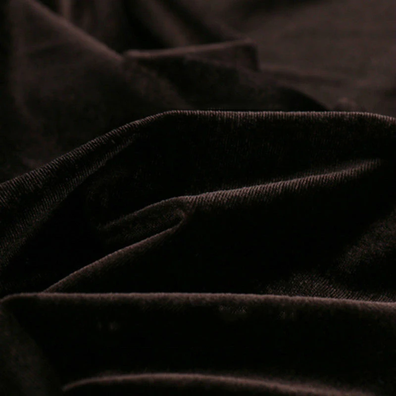 Бархатная ткань для штор скатерть ремесло обивка костюм по метрам 23 Цвета