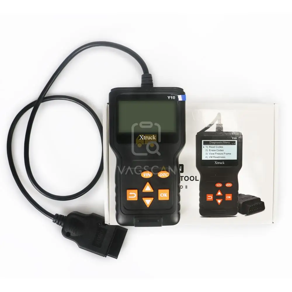 Автомобильный считыватель кодов OBD2 Xtruck Y10 универсальный диагностический сканер инструмент автомобильный диагностический сканер OBDii код двигателя читатель Creader