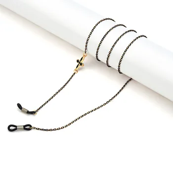 

New Fashion Men Women Metal Glasses Chain Sunglasses Flowers Beaded Eyeglass Lanyard Hold Strap Eyewear Retainer Jewelry Rope