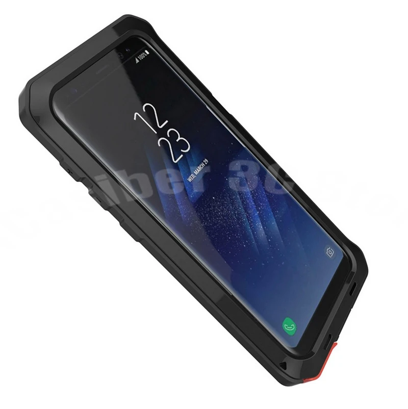 10 DHL Броня металлический сверхпрочный защитный чехол для Samsung Galaxy S5 S6 S7 Note 9 4 5 8 край S8 S9 S10 плюс S10e противоударный чехол