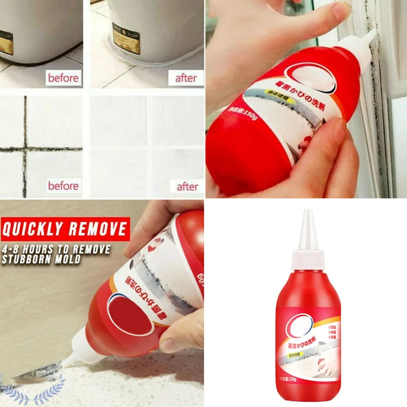 

Mold Remover Gel Caulk Gel Anti-Odor for Home Kitchen Bathroom Wall Tiles Wood MU8669