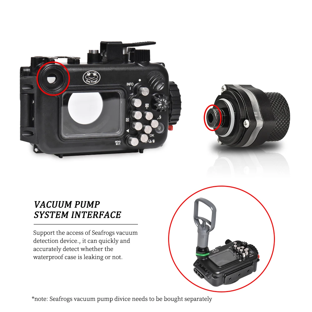 100 м футляр для подводной камеры для Olympus TG-6 TG6 алюминиевый сплав новейший водонепроницаемый корпус камеры защитный чехол 1 шт