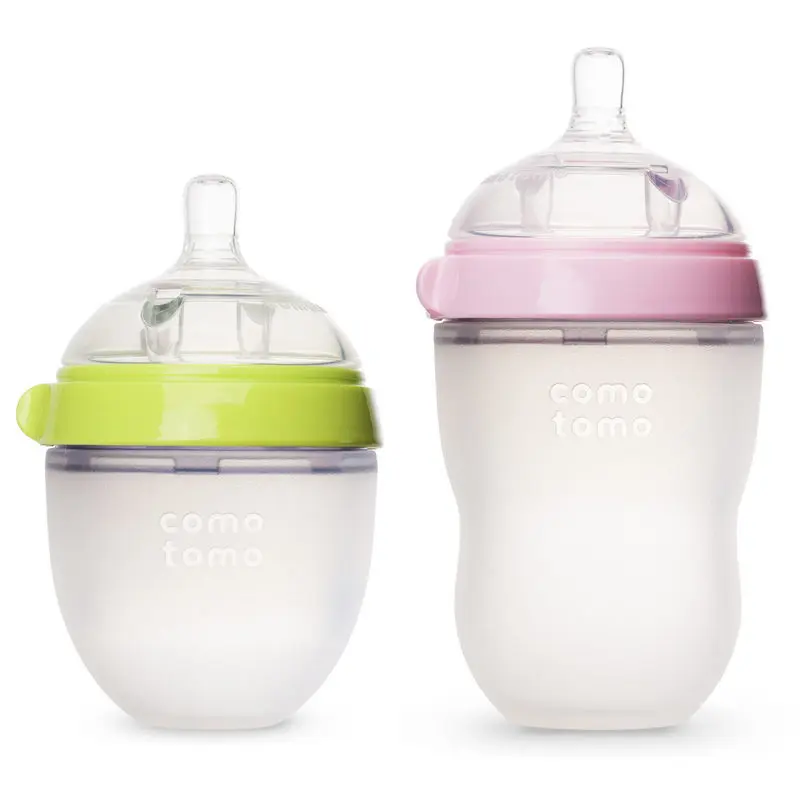 

American Style Korean-style Comotomo Can Feeding Bottle Pacifier Silica Gel Wide Aperture 150ml250ml