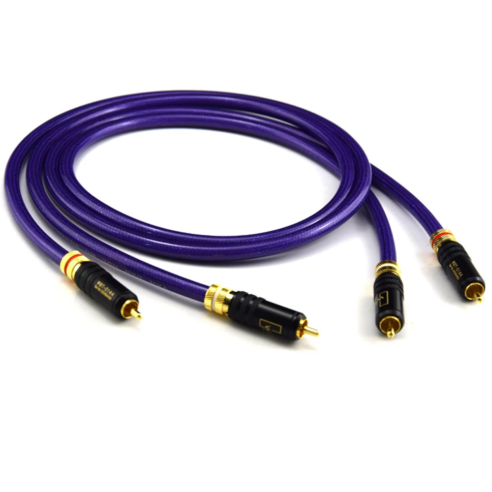 X40930 Van Den Hul V D H G5 Interconnects With Gold Plated RCA Connector