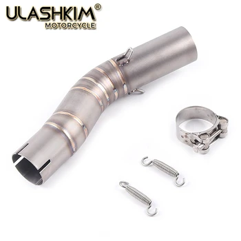 

Motorcycle Full System Exhaust Escape Slip On For suzuki GSXR1000 GSX R1000 GSXR 1000 Modified Middle Link Pipe 2006 - 2012 Q