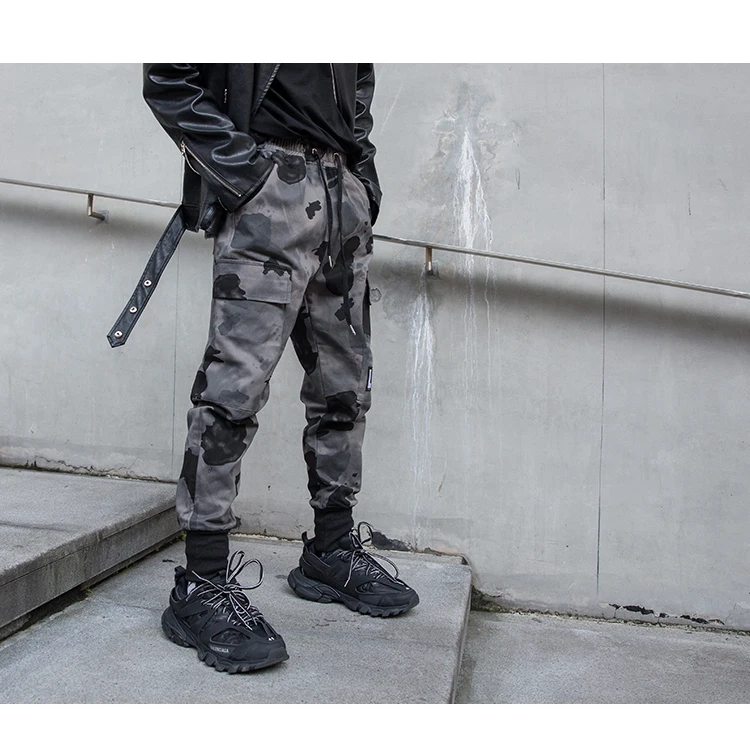 Autumn Men Streetwear Joggers Casual Cotton Harem Men Pants Hip Hop Camouflage Trousers штаны мужские ABZ545
