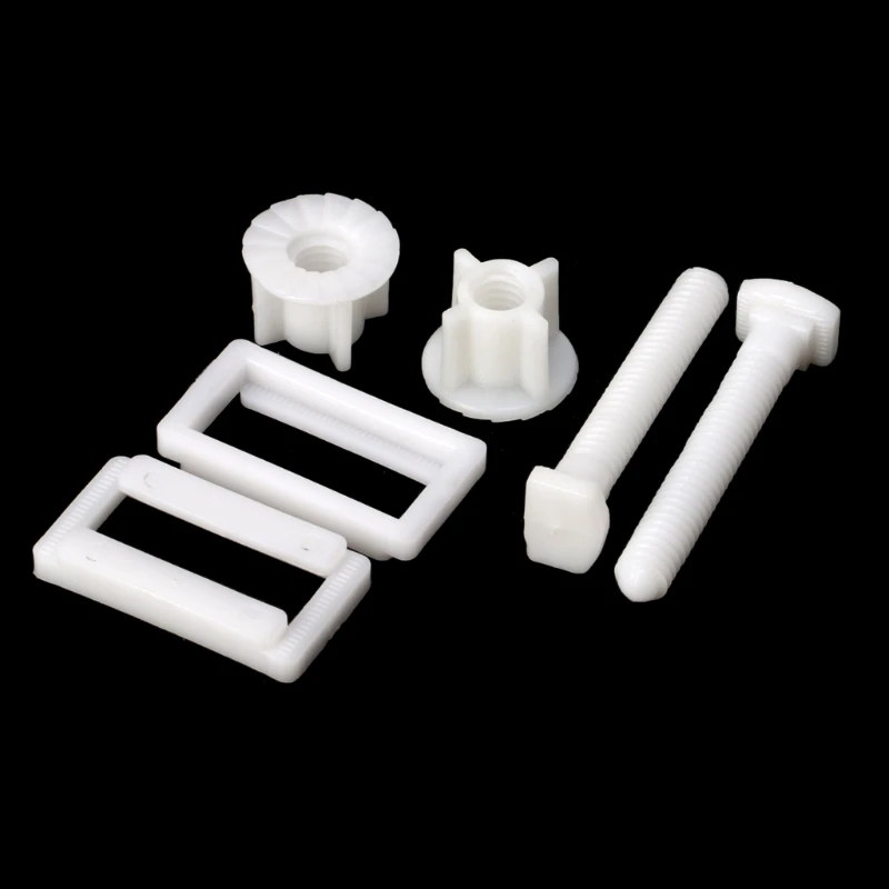 Toilet Seat Hinge Bolts Screw Fixing Fitting Kit 1 Pair