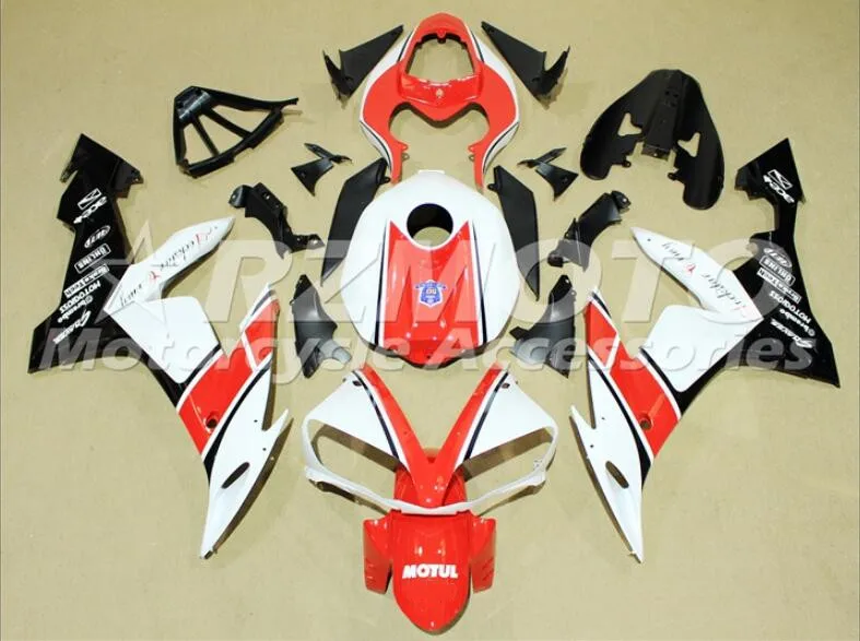 4 подарка ABS прессформы мотоцикла Обтекатели наборы подходят для Yamaha YZF-1000-R1 2004 2005 2006 04 05 06 обтекатель кузова набор красный белый