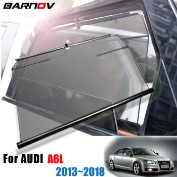 

For AUDI A6L Car Special Sun Shade Side Window Automatic Lifting Sunshade Sunscreen Insulation Telescopic Curtains